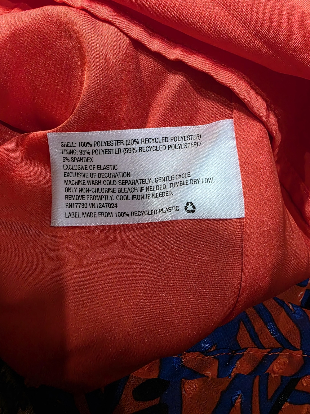 NWT Alexis + Target Tropical Leaf Print Red Chiffon Dress Sz XS Vibrant red - Picture 4 of 13
